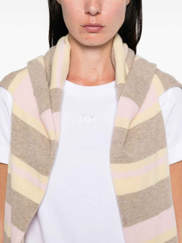 The Best Shops Pinko: T-shirts - T-Shirt - Weiß