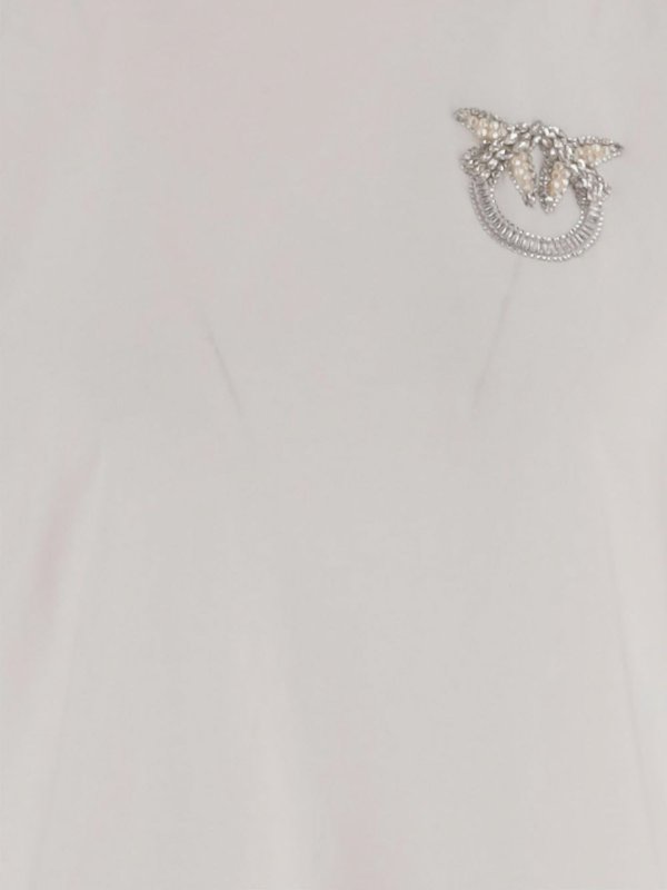 The Best Shops Pinko: t-shirt - T-Shirt Con Decorazione