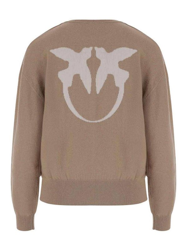 Pinko: ボートネック online - ボートネック - ベージュ