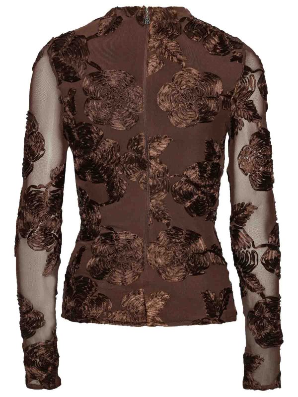 ROTATE Birger Christensen buy online トップ/タンクトップ - ブラウン