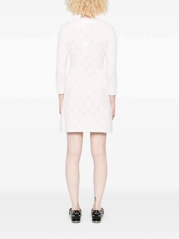 Self Portrait buy online Robe Courte - Blanc