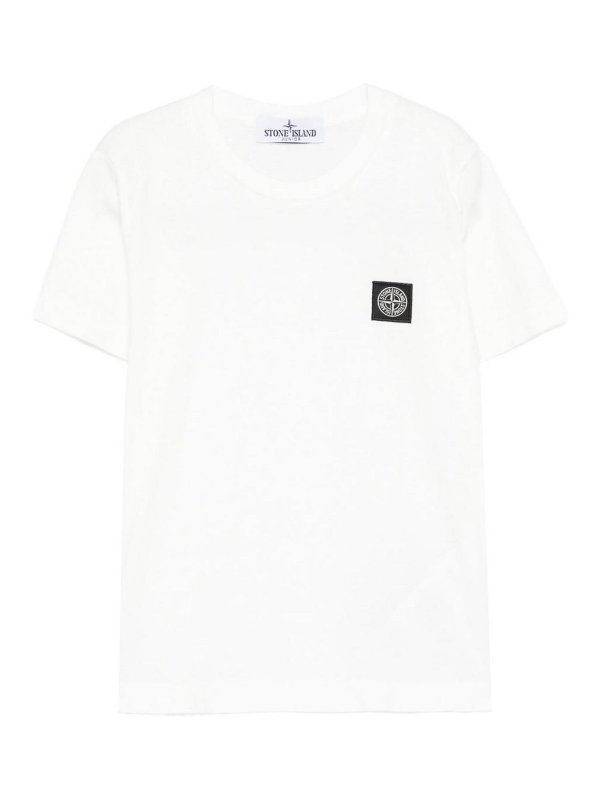 STONE ISLAND: t-shirts - T-shirt with Compass application