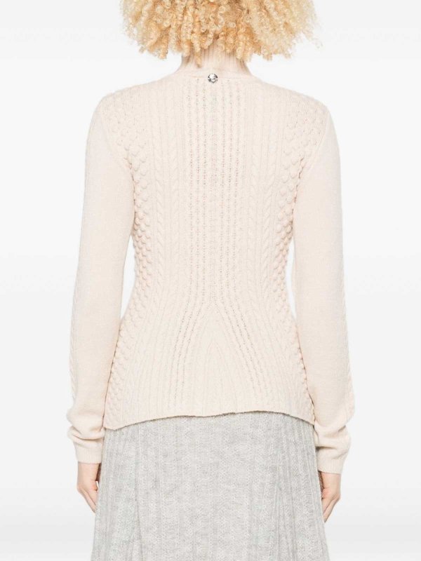 TWINSET: Rollkragenpullover  und Polo-Ausschnitt online - Rollkragenpullover - Beige