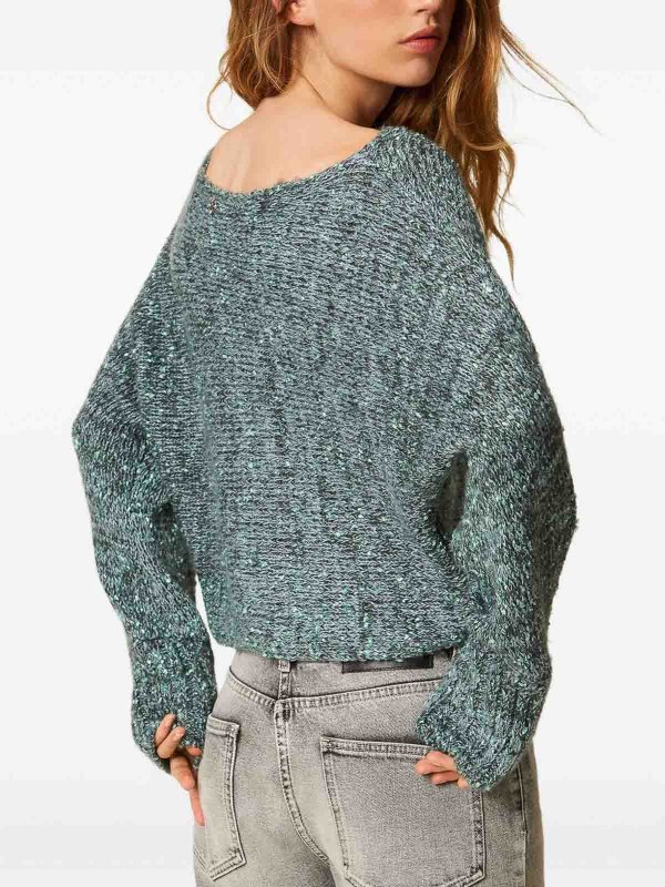 The Best Shops TWINSET: boat necks - Sweater with boat neckline
