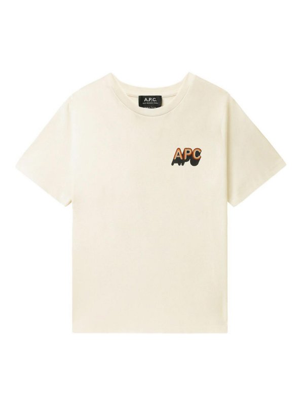 A.P.C.: T-shirts - T-Shirt - Beige
