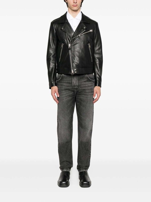 The Best Shops Balmain: bootcut jeans - Jeans with logo application