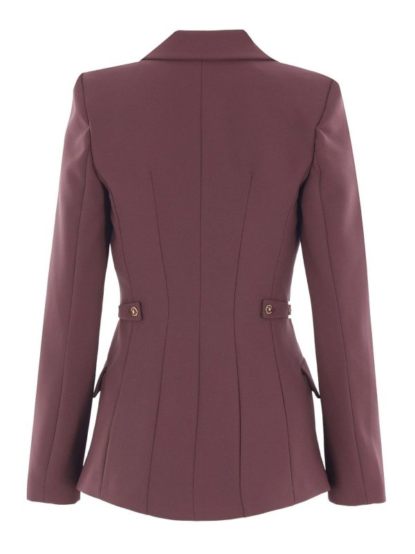 ELISABETTA FRANCHI: blazers online - Blazer with straps
