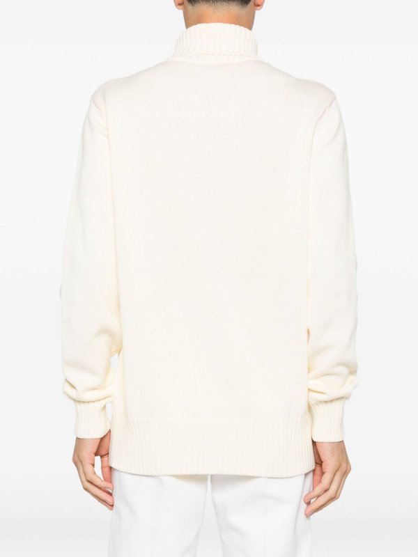 GIVENCHY: Escotes barcos online - Suéter Con Escote Barco - Blanco