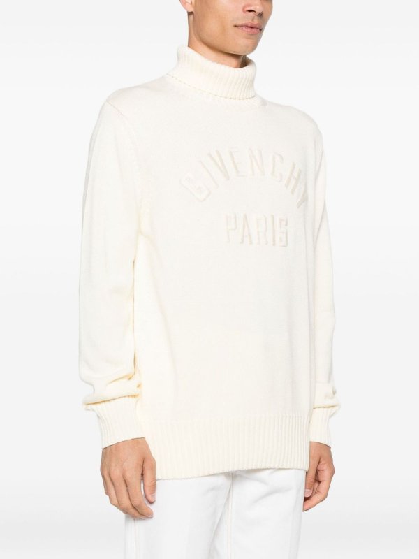 Suéter Con Escote Barco - Blanco shop online: GIVENCHY