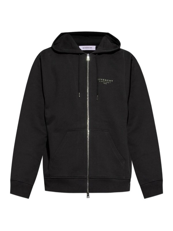 GIVENCHY: Sudaderas y suéteres - Sudadera - Negro