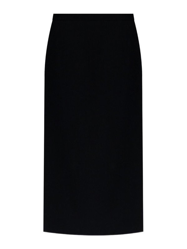 GIVENCHY: Knee length skirts & Midi - Midi skirt with zip