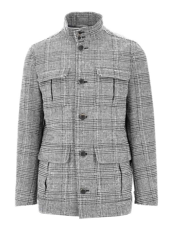 HERNO: Manteaux courts - Manteau Court - Gris