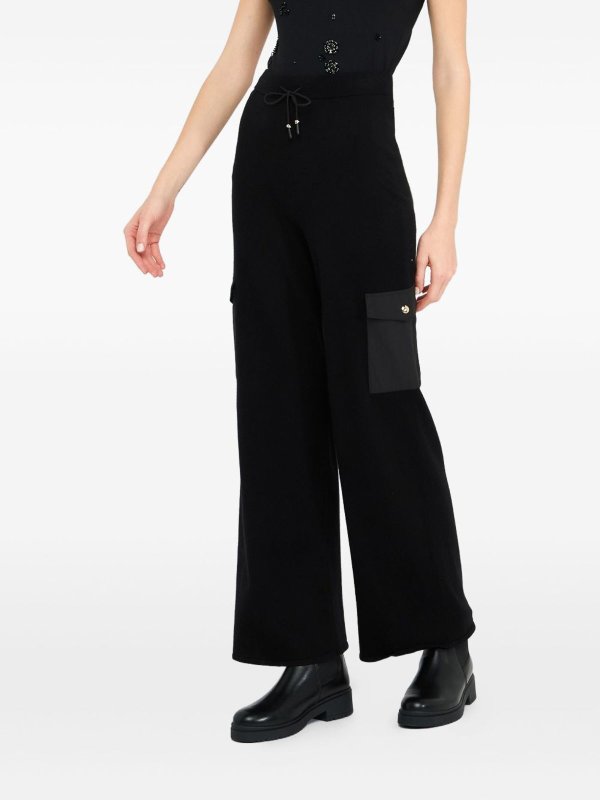 カジュアルパンツ - 黒 shop online: Liu Jo