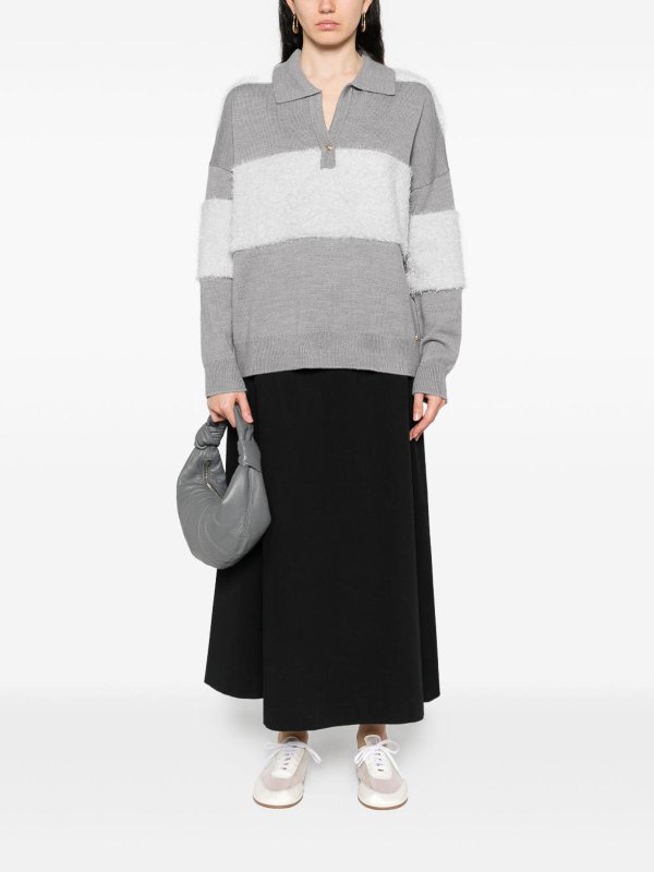 Liu Jo: Col bateau online - Pull Col Bateau - Gris