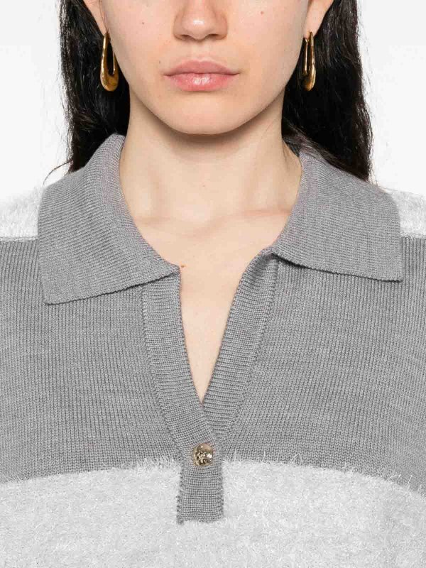 Liu Jo buy online Pull Col Bateau - Gris