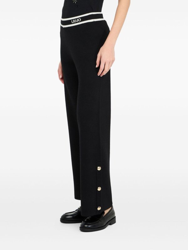 Liu Jo: casual trousers online - Straight trousers with logo