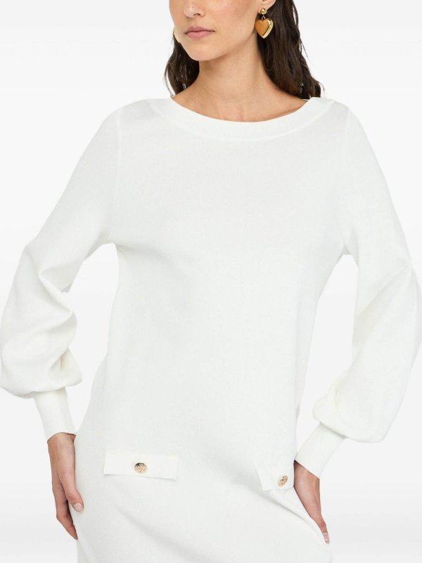 Liu Jo: Kurze Kleider online - Kurzes Kleid - Weiß