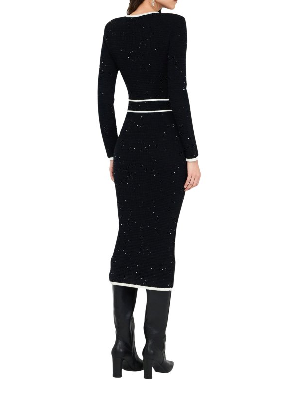 The Best Shops Liu Jo: knee length dresses - Midi dress with sequins