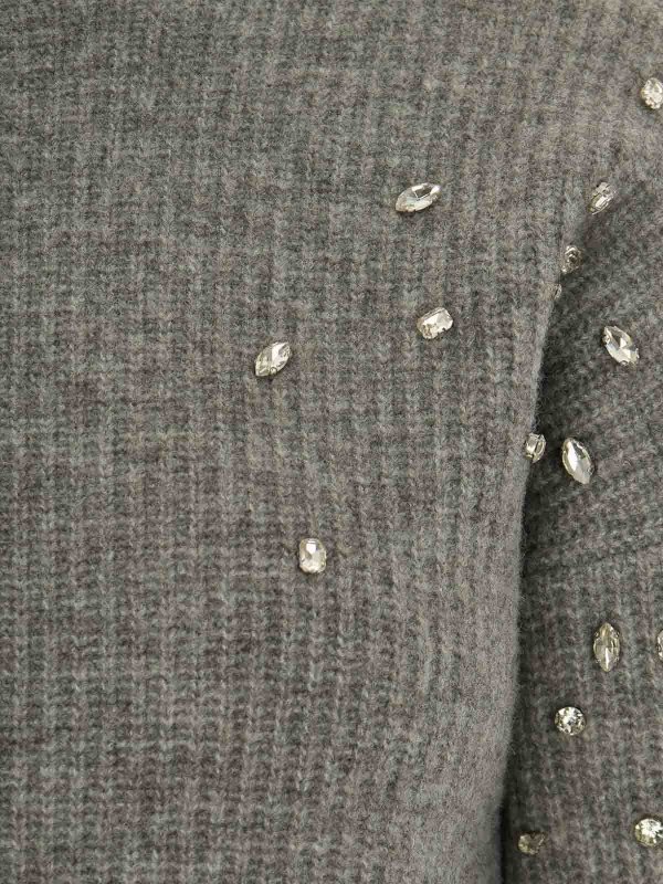 The Best Shops Liu Jo: Col bateau - Pull Col Bateau - Gris