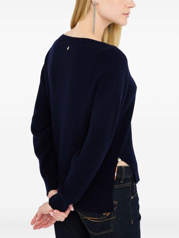 Liu Jo: boat necks online - Sweater with boat neckline