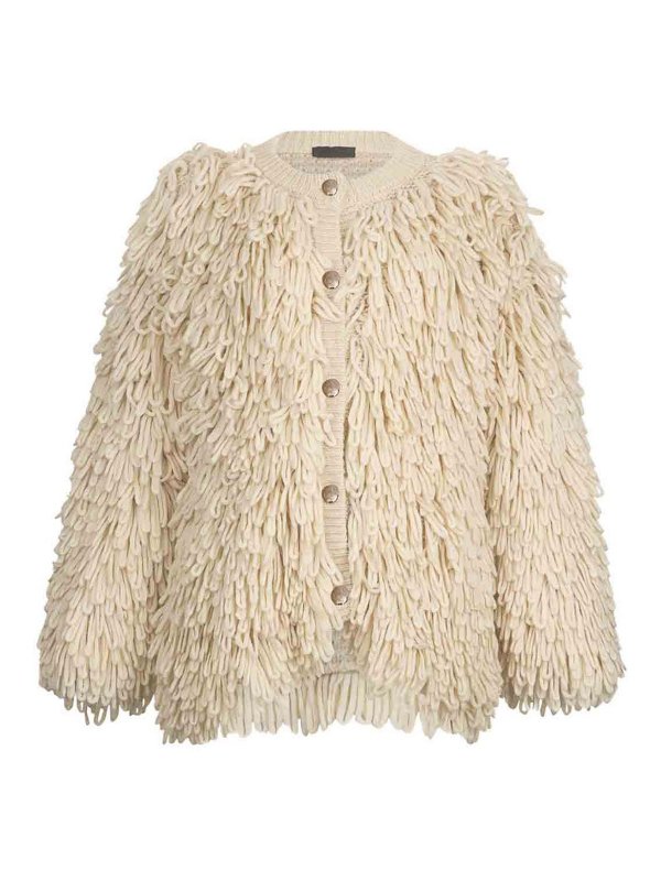 Liu Jo: Knielange Mäntel - Knielanger Mantel - Beige