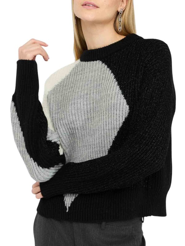 Maglione In Lana Con Intarsi shop online: Liu Jo