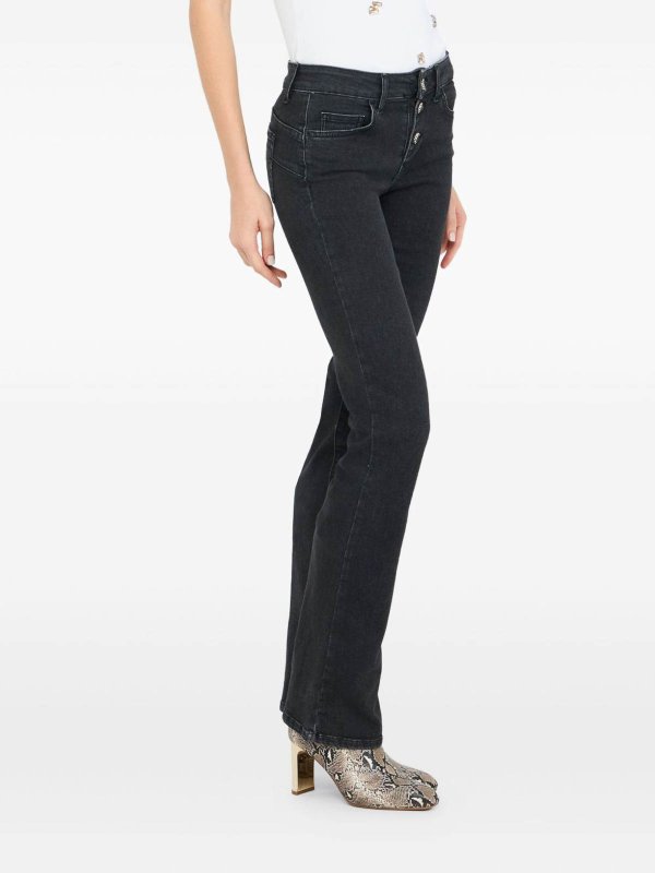 Liu Jo: flared jeans online - Flared jeans with decoration