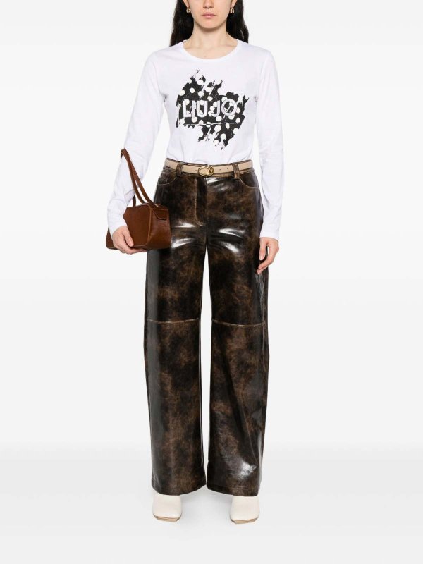 Liu Jo: T-shirts online - T-Shirt - Weiß