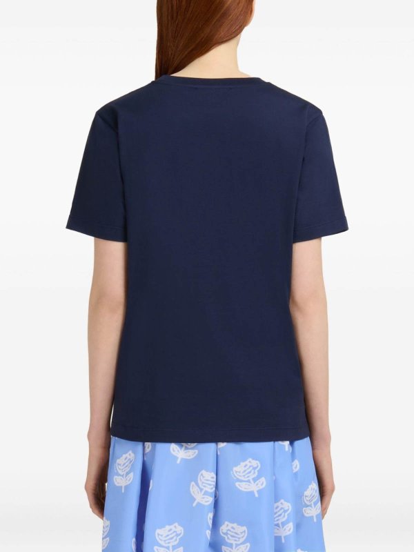 Marni: t-shirt online - T-Shirt Con Stampa