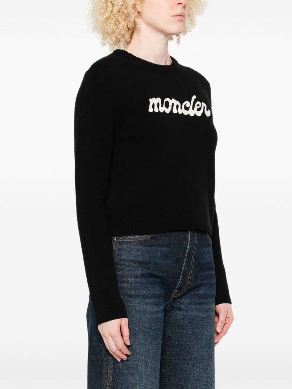 MONCLER buy online Sweater with embroidery