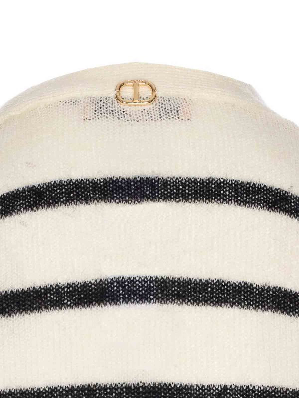 カーディガン - 白 shop online: TWINSET