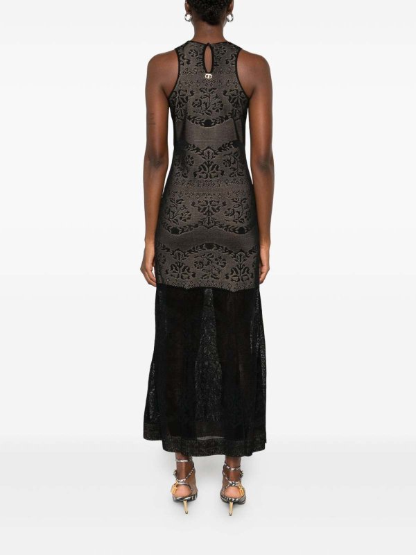 TWINSET: ニーレングスドレス online - 膝丈ドレス - 黒