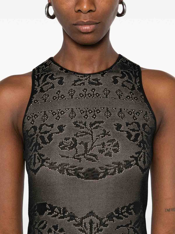 The Best Shops TWINSET: ニーレングスドレス - 膝丈ドレス - 黒