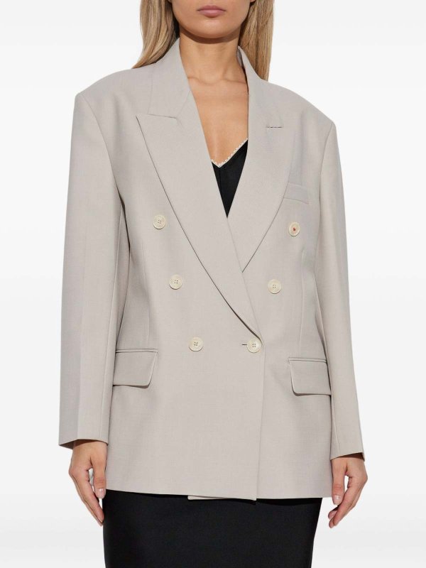 VICTORIA BECKHAM: Blazer online - Blazer - Gris