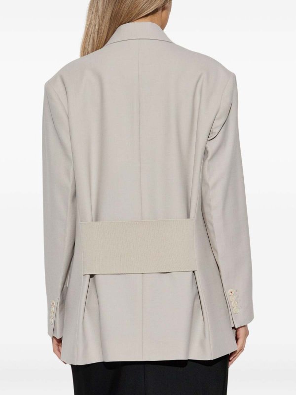 Blazer - Gris shop online: VICTORIA BECKHAM