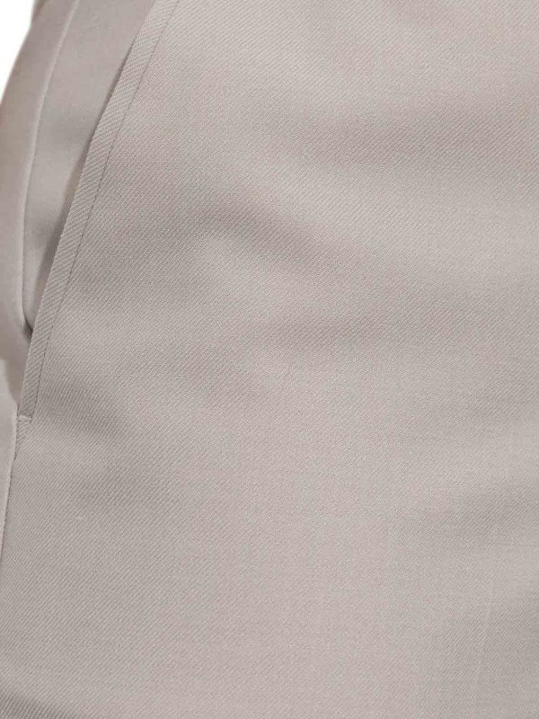 VICTORIA BECKHAM: テーラードトラウザー online - テーラードパンツ - グレー