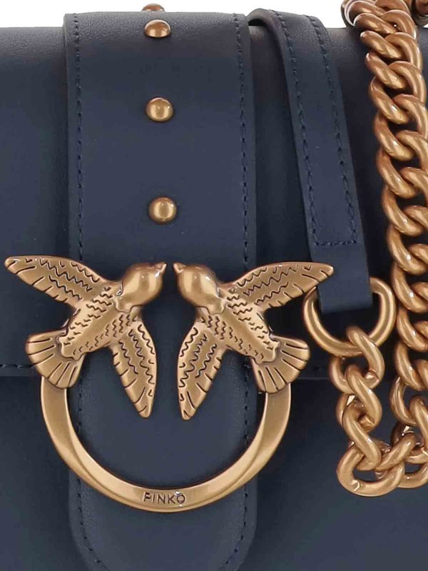 Love One shoulder bag with chain shop online: Pinko