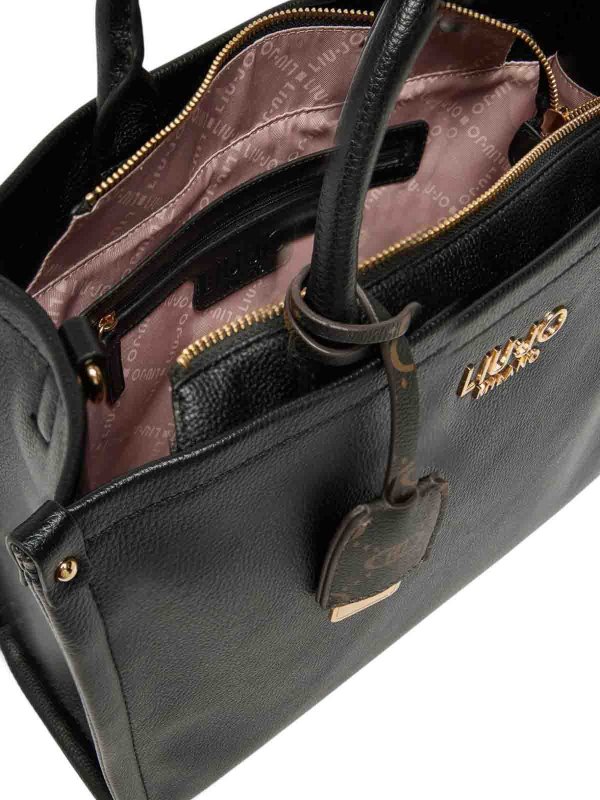 Liu Jo: shopper online - Borsa Tote Media Con Logo