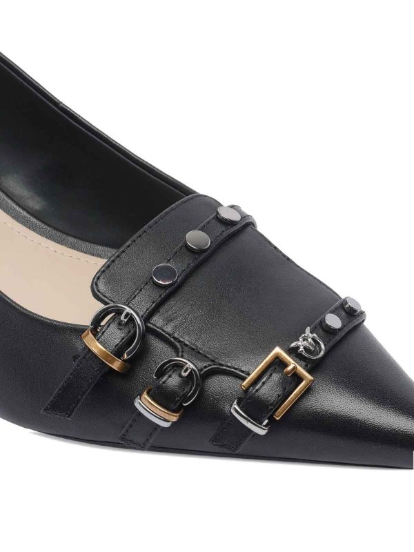 Pinko: scarpe décolleté online - Pumps Con Fibbia 50Mm