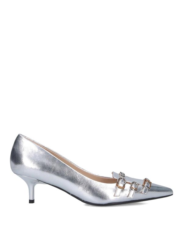 Pinko: court shoes - Pointed dolletlet with buckle