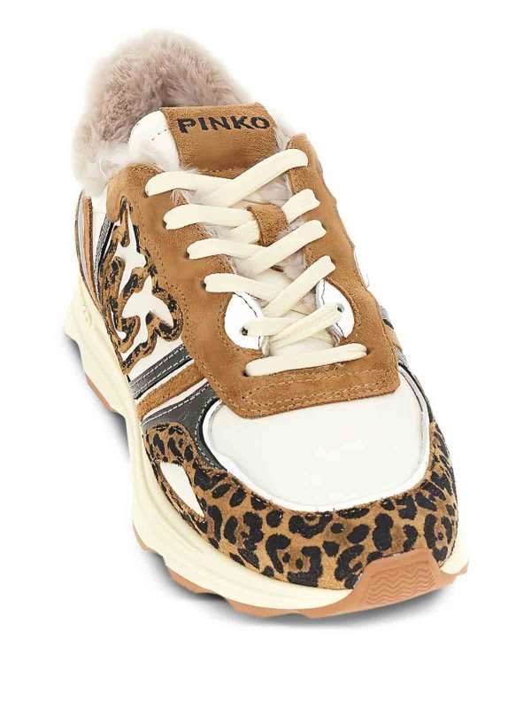 Pinko: trainers online - Sneakers Zoe 01 Leopardate