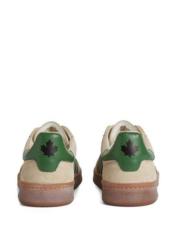 DSQUARED2: trainers online - Sneakers in suede leather