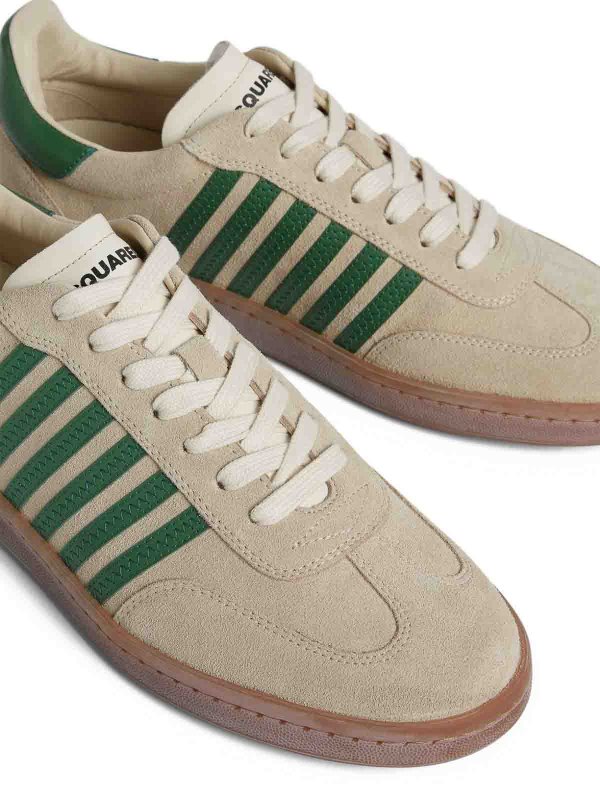 Sneakers in suede leather shop online: DSQUARED2