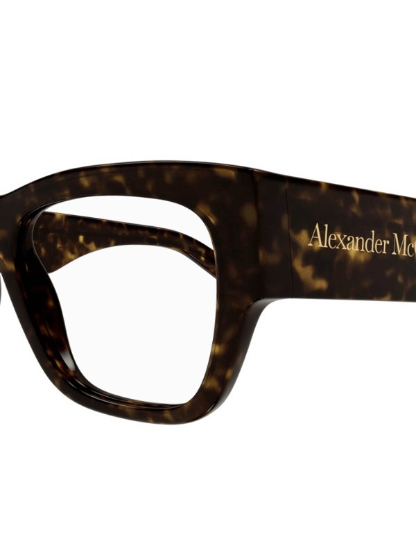 The Best Shops ALEXANDER MCQUEEN: Lunettes - Lunettes - Marron