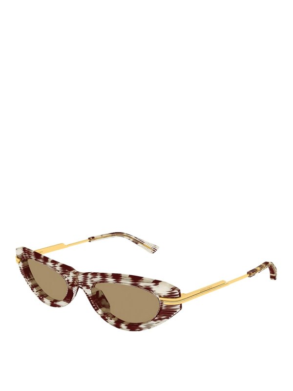 BOTTEGA VENETA: Gafas de sol - Gafas De Sol - Marrón