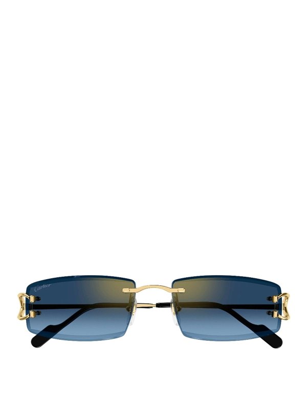 CARTIER: Gafas de sol - Gafas De Sol - Azul