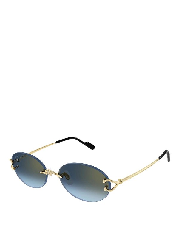 CARTIER: Sonnenbrillen online - Sonnenbrille - Gold