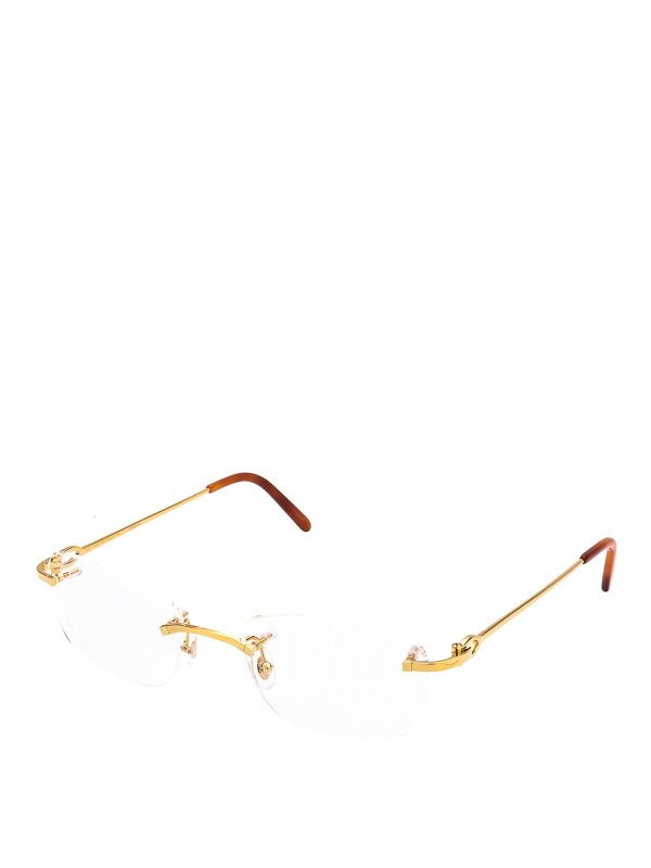 CARTIER: 眼鏡 online - 眼鏡 - 金