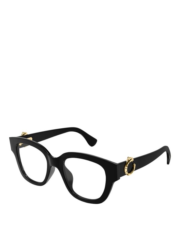 CARTIER: 眼鏡 online - 眼鏡 - 黒