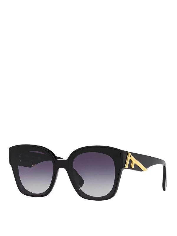 FENDI: Gafas de sol online - Gafas De Sol - Negro